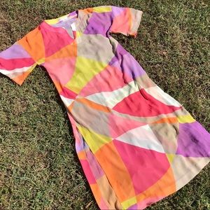 Authentic Trina Turk Chiffon “Pucci- esque” Caftan